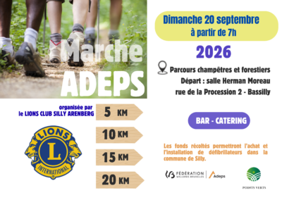 Marche ADEPS : LC Silly Arenberg
